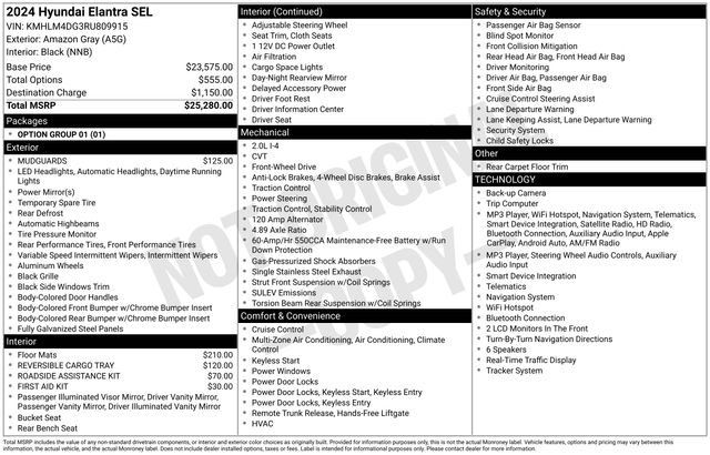 2024 Hyundai Elantra SEL - Photo 10