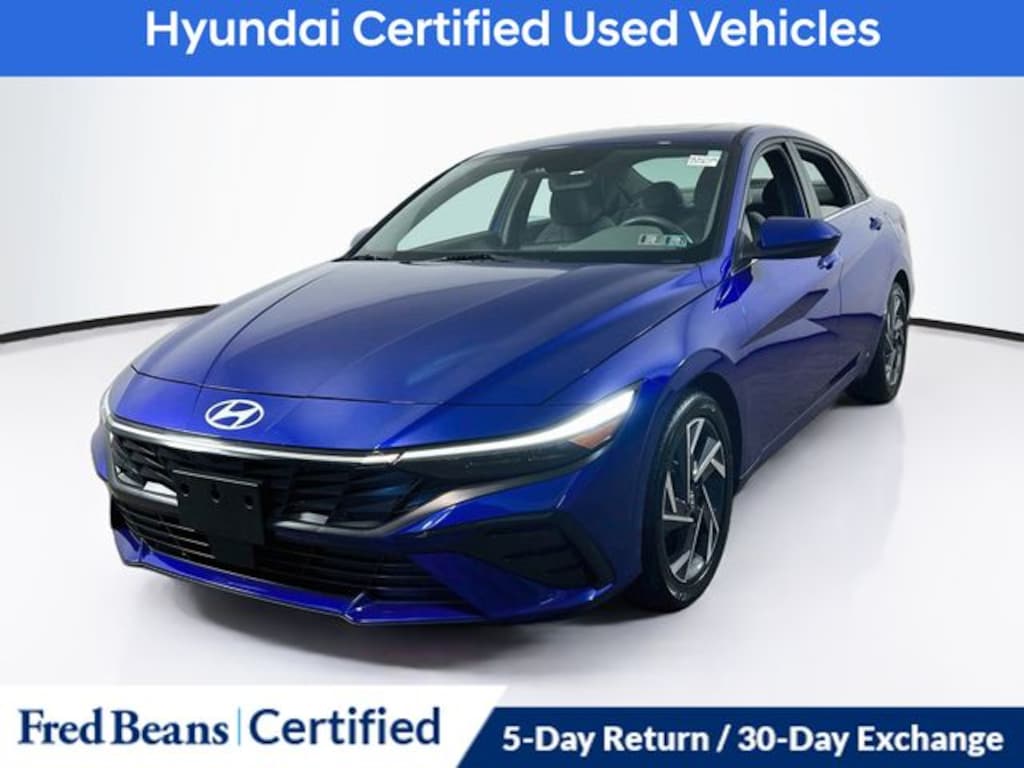 Certified 2024 Hyundai Elantra SEL Sedan