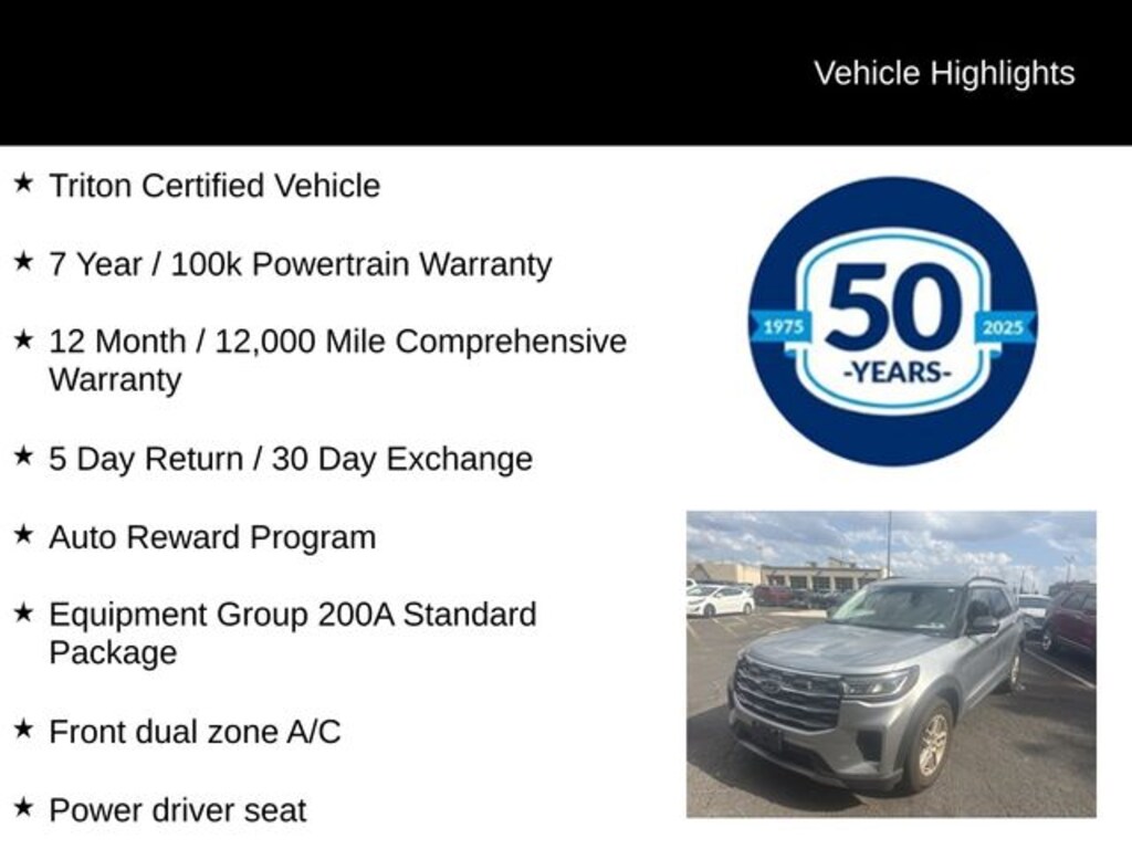 Used 2025 Ford Explorer Active SUV