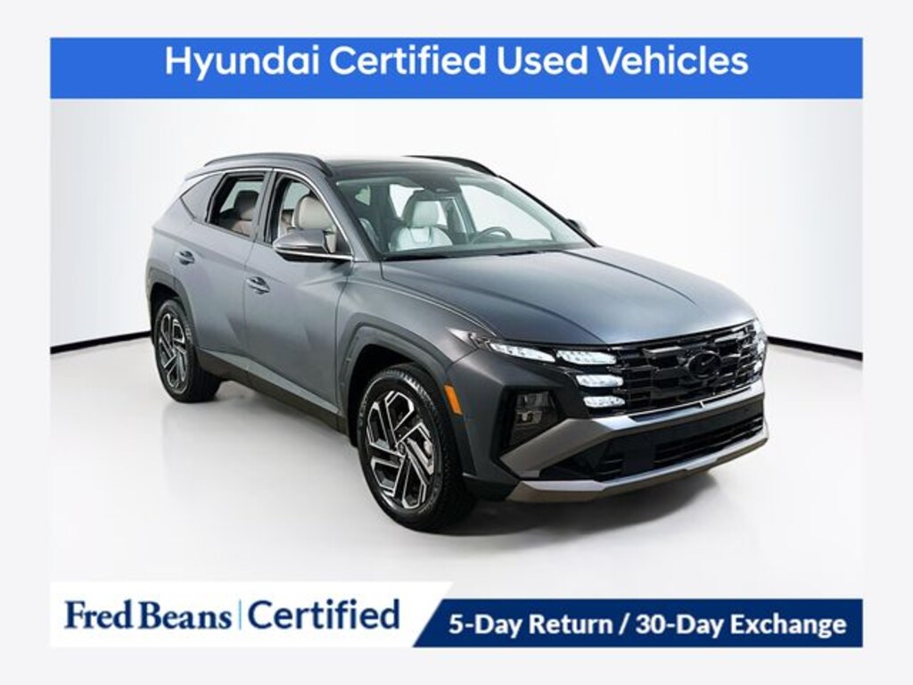 Certified 2025 Hyundai Tucson Limited SUV