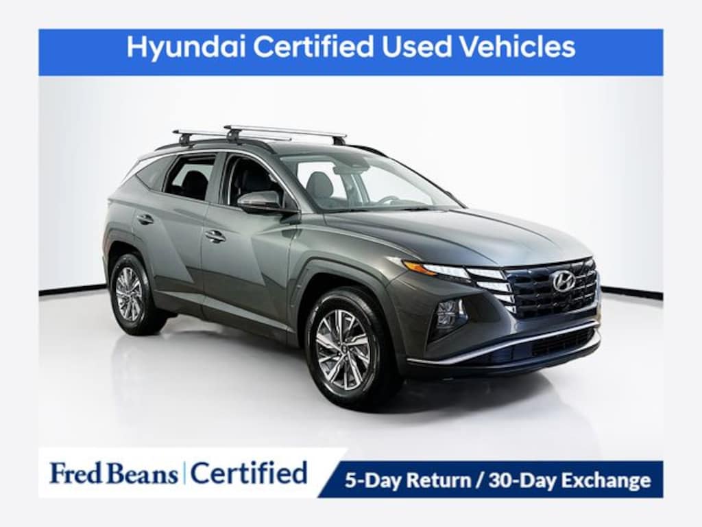 Certified 2022 Hyundai Tucson Hybrid Blue SUV