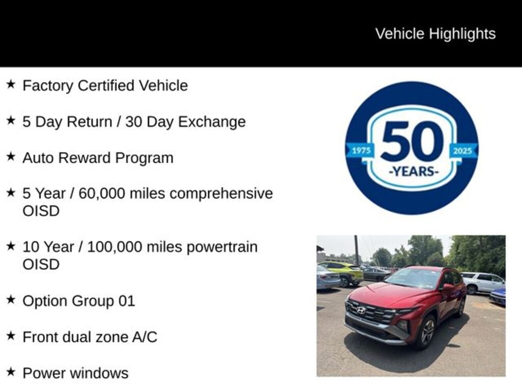 Certified 2026 Hyundai Tucson SEL SUV