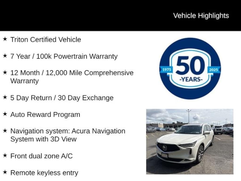 Used 2024 Acura MDX Technology SUV