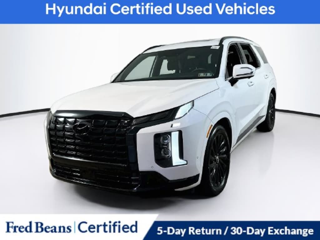 Certified 2025 Hyundai Palisade Calligraphy Night Edition SUV