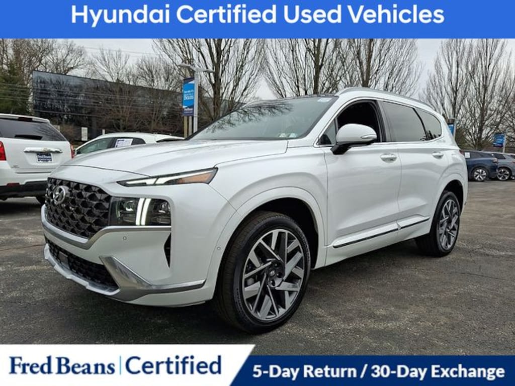 Certified 2022 Hyundai Santa Fe Calligraphy SUV