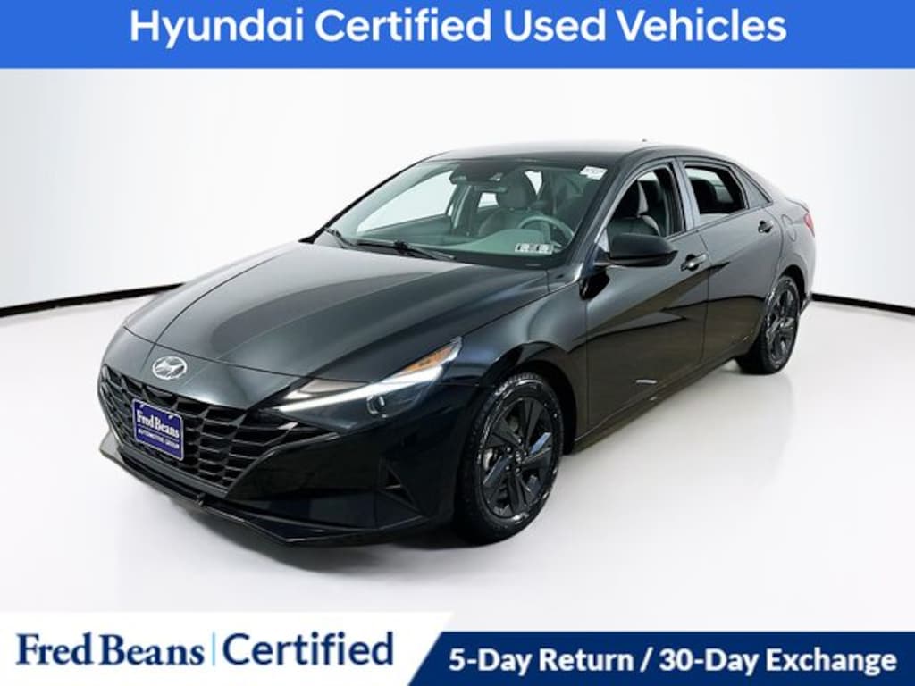 Certified 2023 Hyundai Elantra SEL Sedan