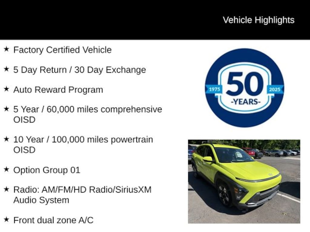 Certified 2024 Hyundai Kona SEL SUV