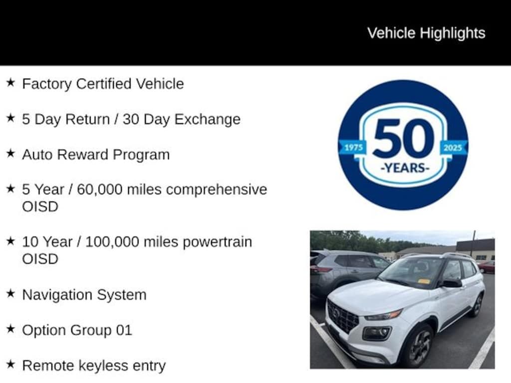 Used 2023 Hyundai Venue Limited SUV