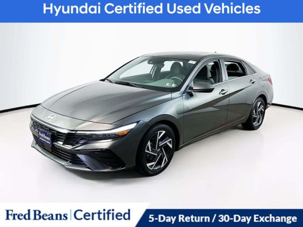 Certified 2025 Hyundai Elantra SEL Convenience Sedan