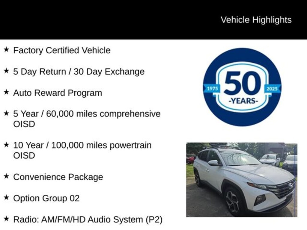 Certified 2024 Hyundai Tucson SEL SUV