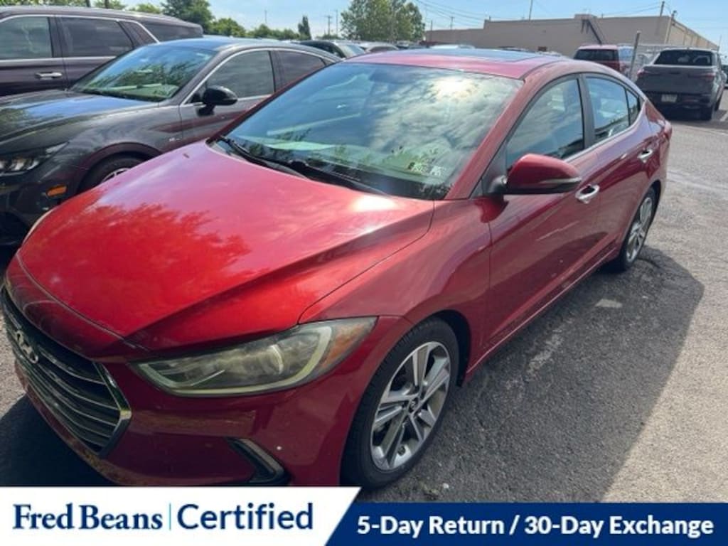 Used 2017 Hyundai Elantra Limited Sedan