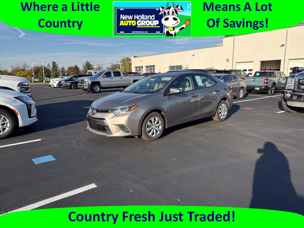 Used 2015 Toyota Corolla LE Sedan