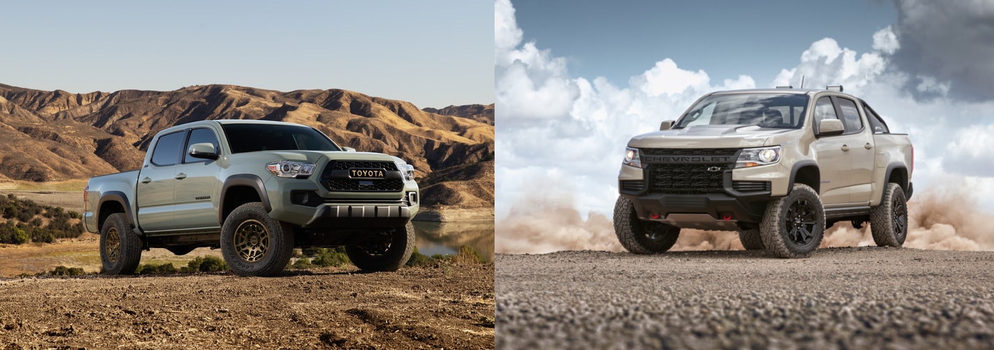 Toyota Tacoma vs Chevrolet Colorado