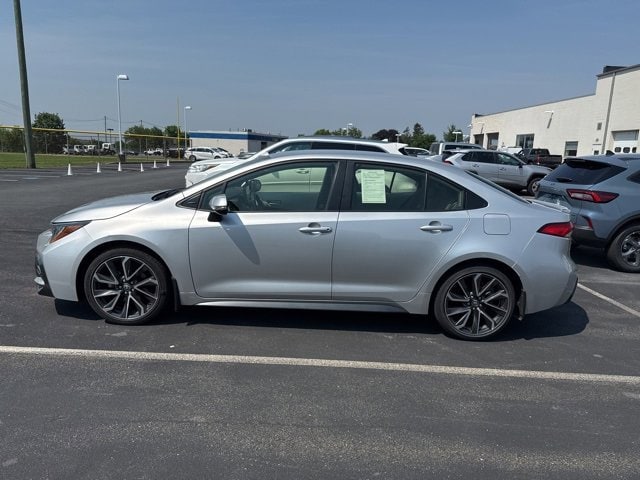 Used 2022 Toyota Corolla SE with VIN JTDS4MCE6N3509382 for sale in New Holland, PA
