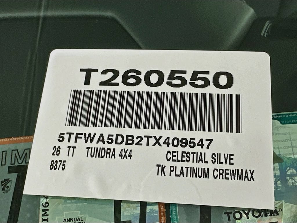 2026 Toyota Tundra Platinum - Photo 16