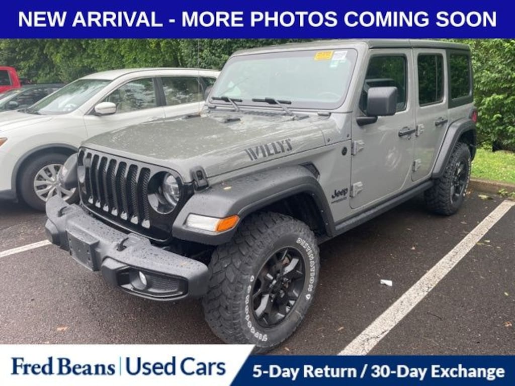 Used 2022 Jeep Wrangler Unlimited Willys SUV