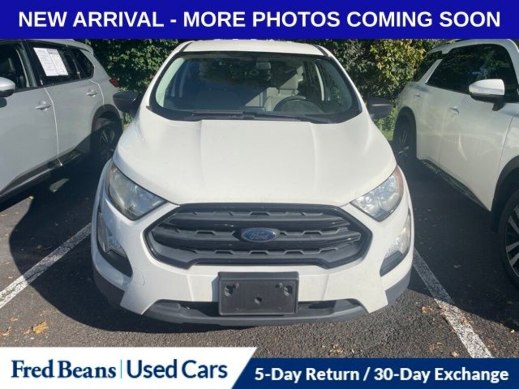 Used 2020 Ford EcoSport S SUV