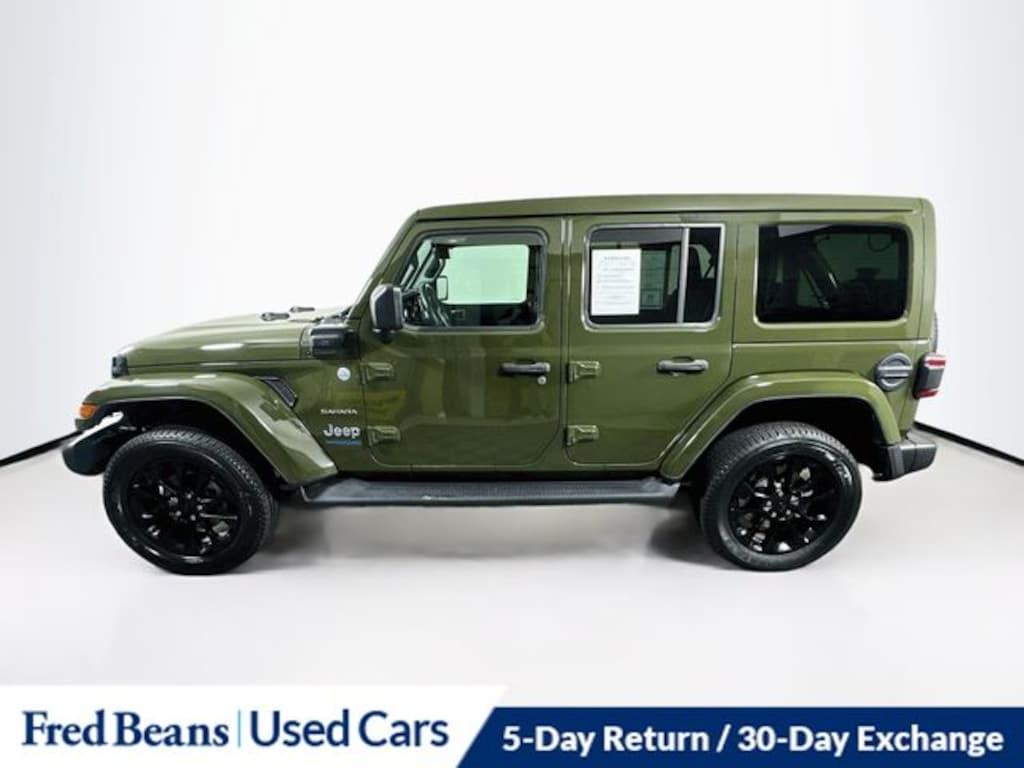 Used 2022 Jeep Wrangler Unlimited Sahara 4xe SUV