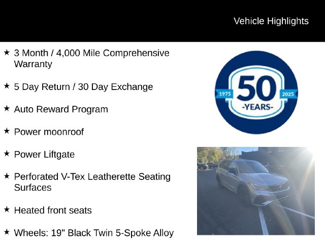 Used 2022 Volkswagen Tiguan 2.0T SE R-Line Black SUV