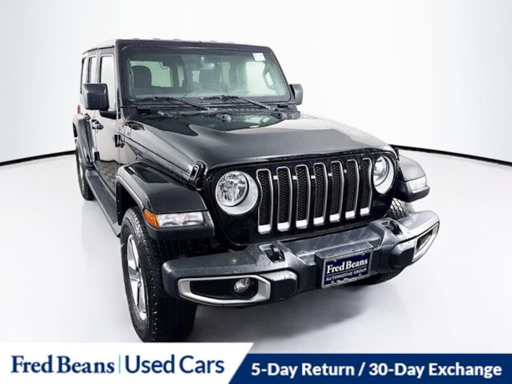 Certified 2022 Jeep Wrangler Unlimited Sahara SUV