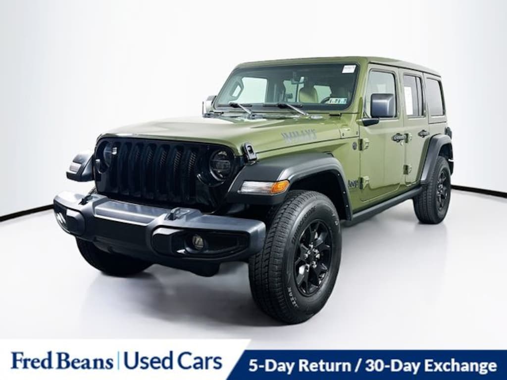 Used 2022 Jeep Wrangler Unlimited Willys SUV