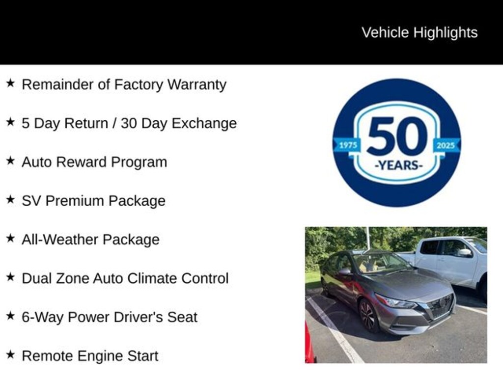Used 2023 Nissan Sentra SV Sedan