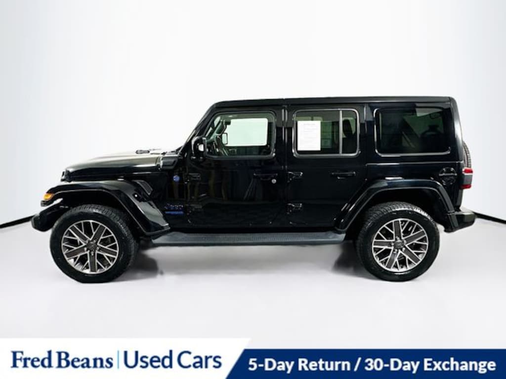 Certified 2022 Jeep Wrangler Unlimited Sahara High Altitude 4xe SUV