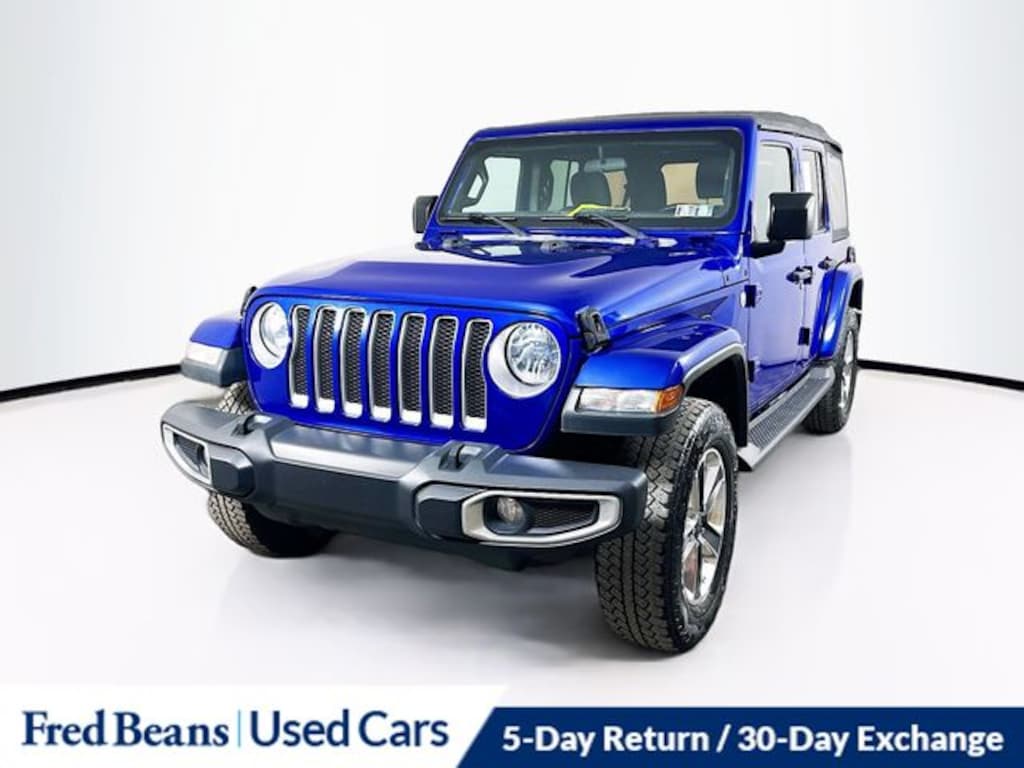 Used 2018 Jeep Wrangler Unlimited Sahara SUV