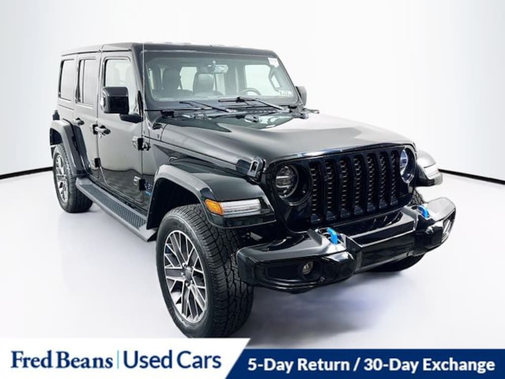 Certified 2022 Jeep Wrangler Unlimited Sahara High Altitude 4xe SUV