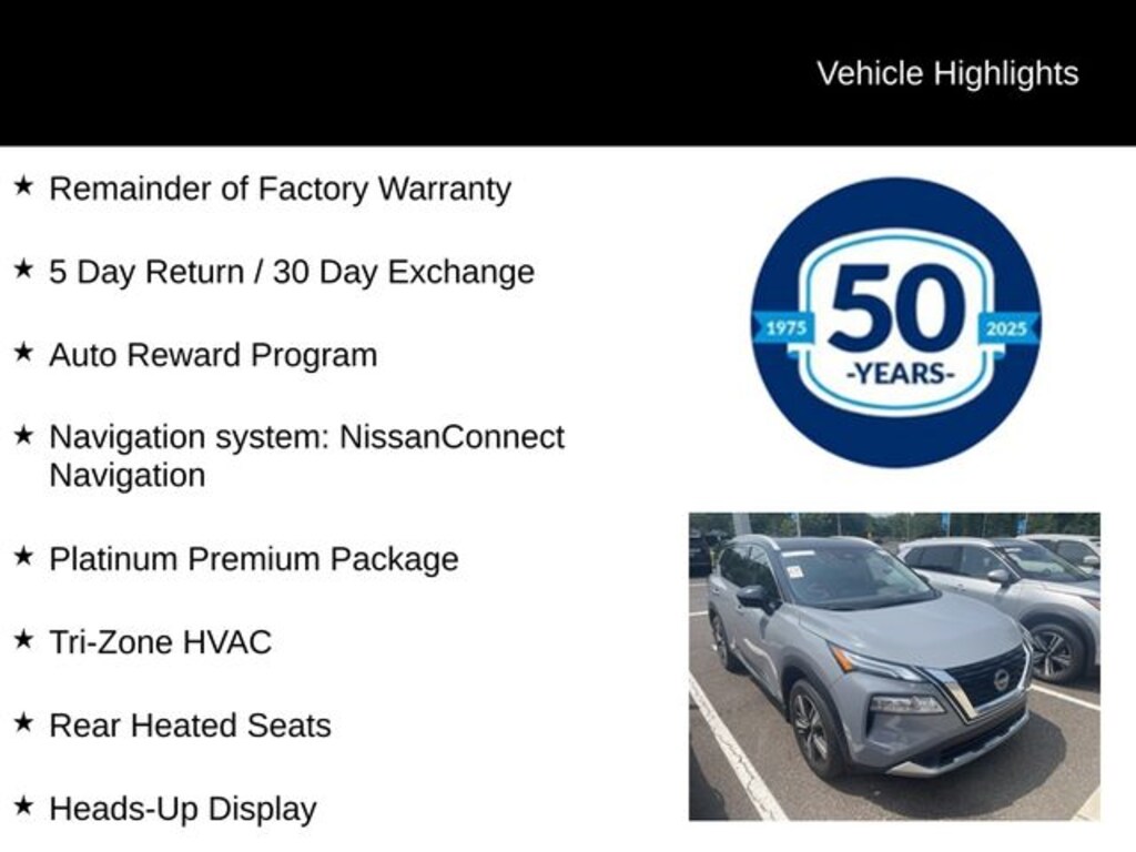 Used 2023 Nissan Rogue Platinum SUV