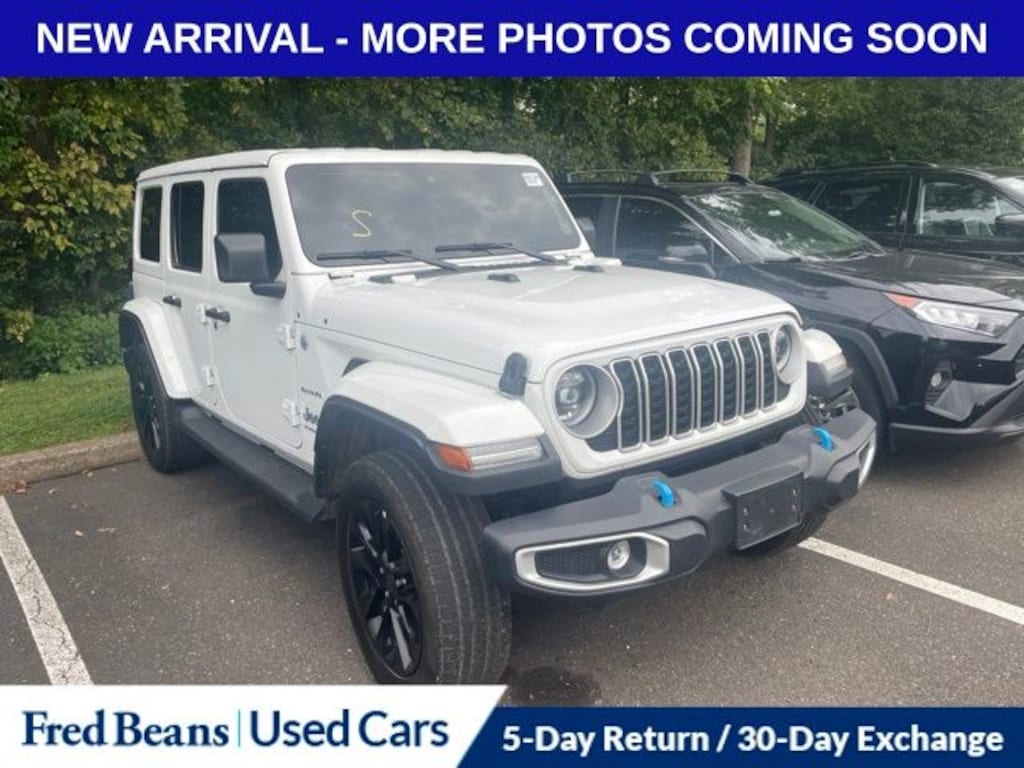 Used 2024 Jeep Wrangler Sahara 4xe SUV