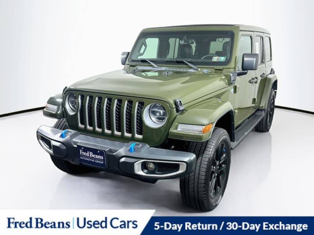 Used 2022 Jeep Wrangler Unlimited Sahara 4xe SUV