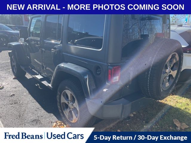 2018 Jeep Wrangler Unlimited Sahara photo 4