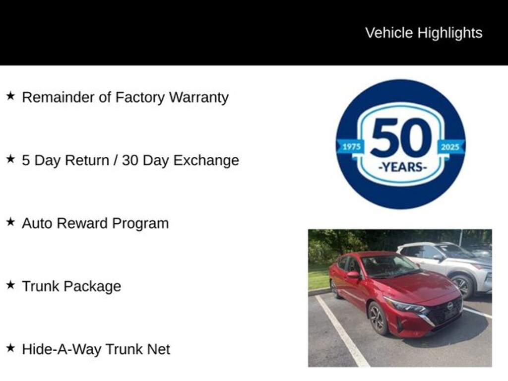 Used 2024 Nissan Sentra SV Sedan