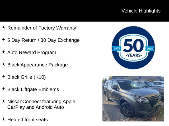 Used 2024 Nissan Pathfinder SV SUV