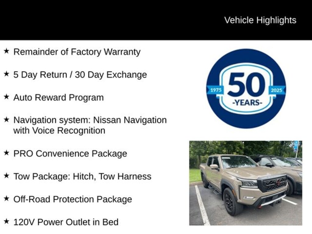 Used 2023 Nissan Frontier PRO-4X Truck Crew Cab