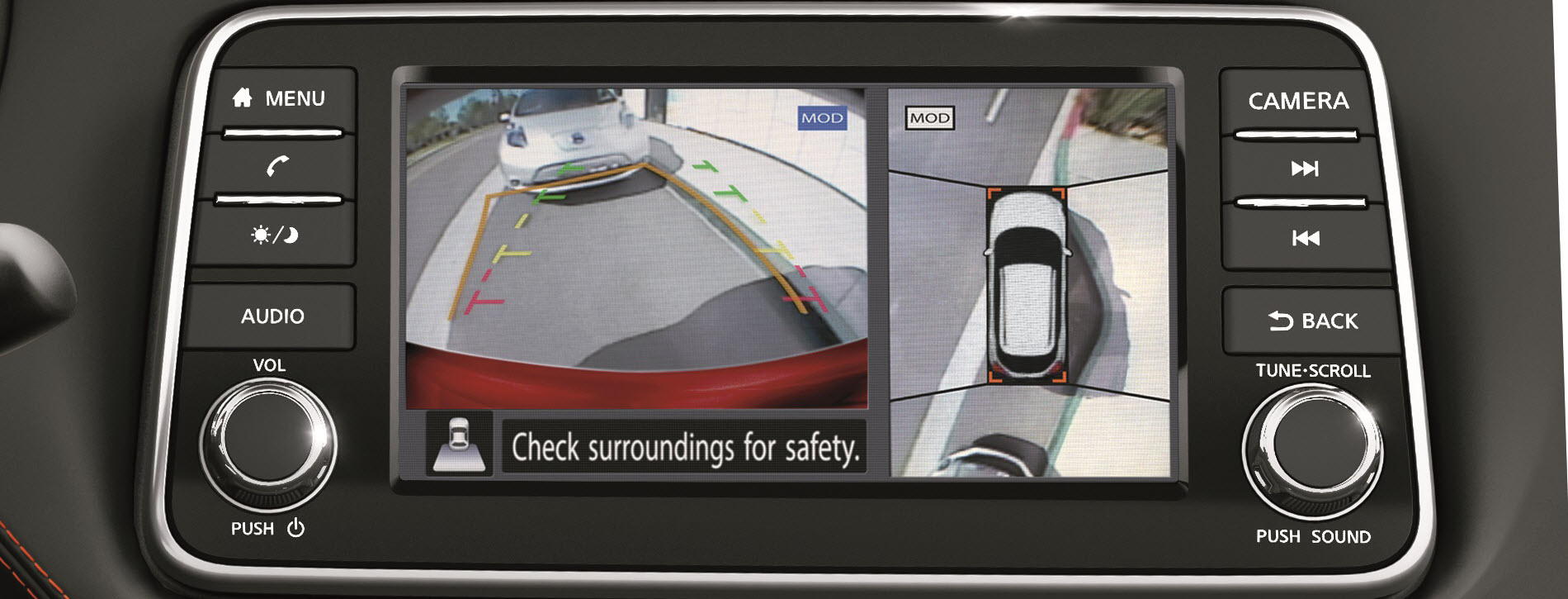 Nissan Kicks 7-inch Advanced Drive-Assist® Display