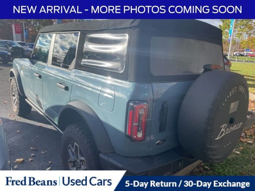 Certified 2023 Ford Bronco Badlands SUV