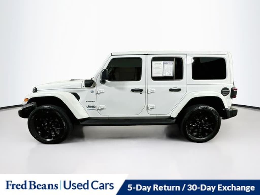 Used 2022 Jeep Wrangler Unlimited Sahara 4xe SUV