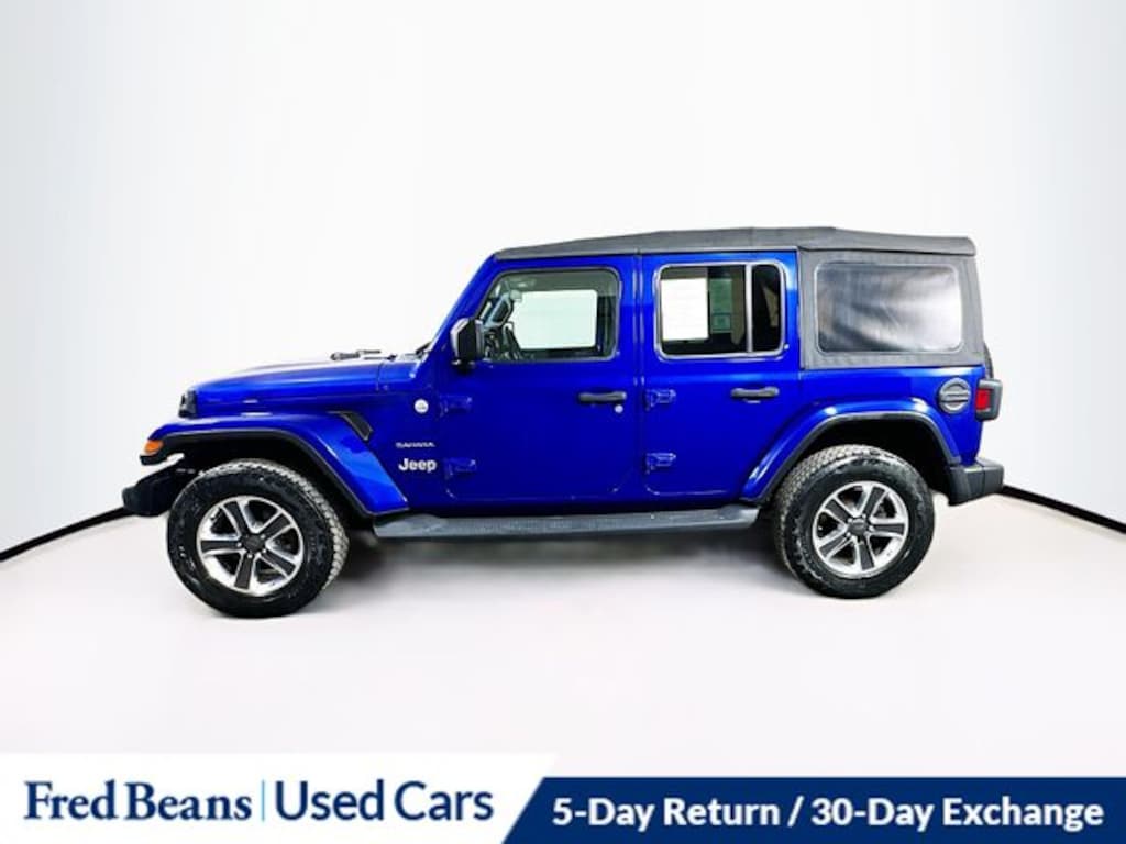 Used 2018 Jeep Wrangler Unlimited Sahara SUV
