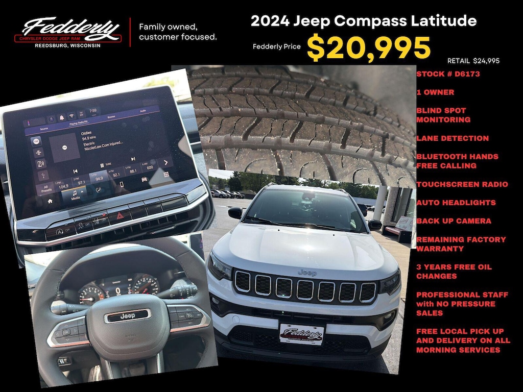 Used 2024 Jeep Compass Latitude SUV