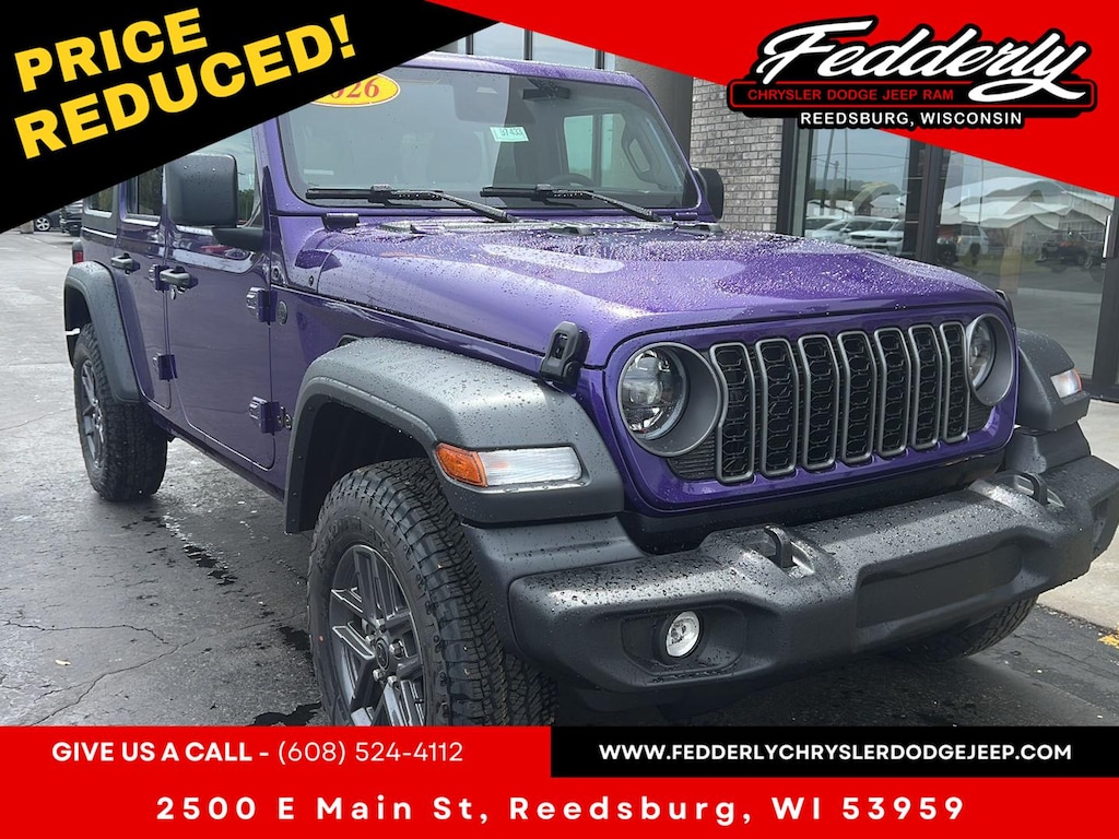 New 2026 Jeep Wrangler Sport S Sport Utility
