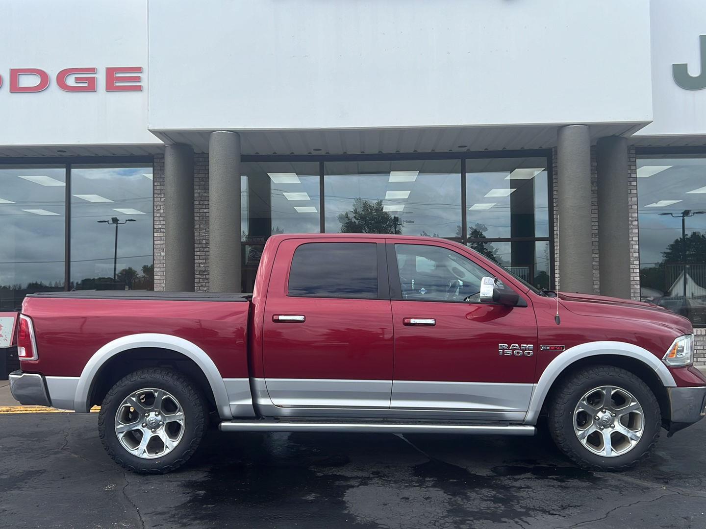 Used 2015 RAM Ram 1500 Pickup Laramie with VIN 1C6RR7NM4FS688042 for sale in Reedsburg, WI
