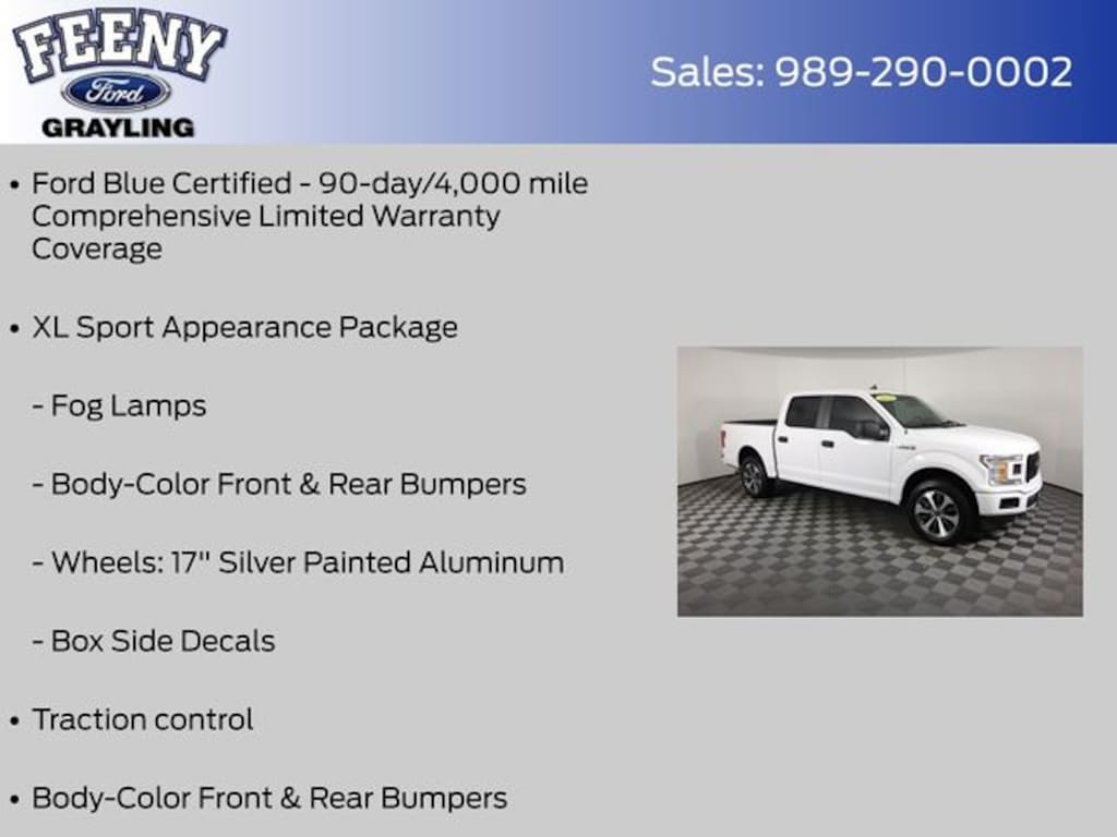 Certified 2020 Ford F-150 XL Truck