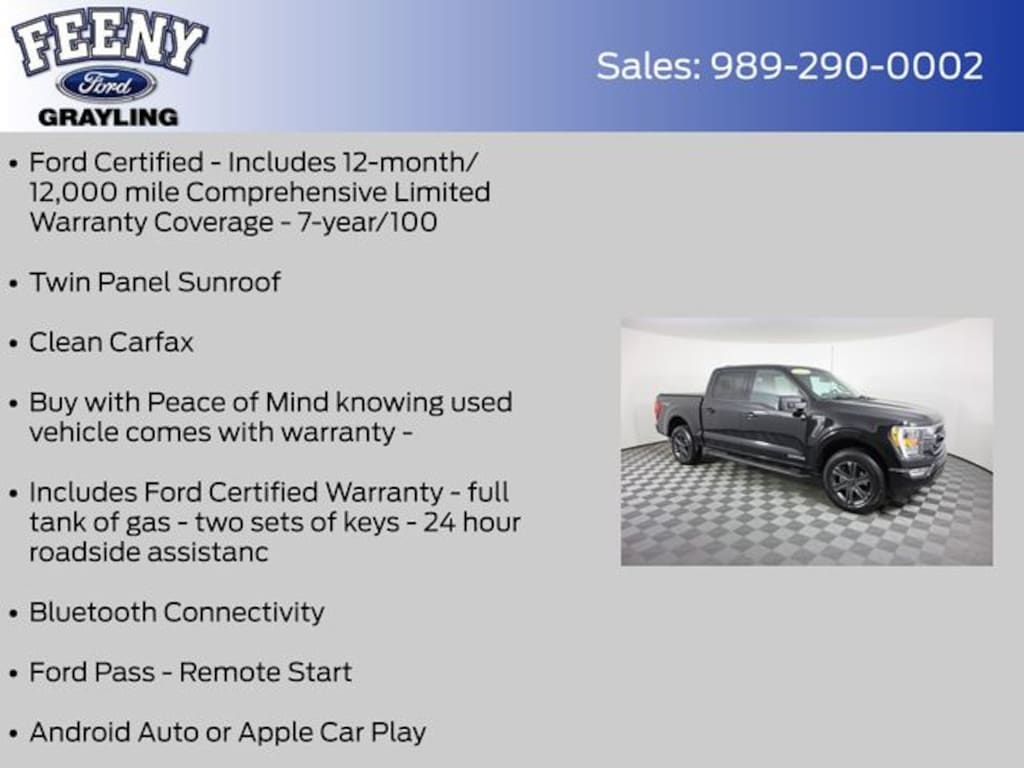 Certified 2023 Ford F-150 XLT Truck