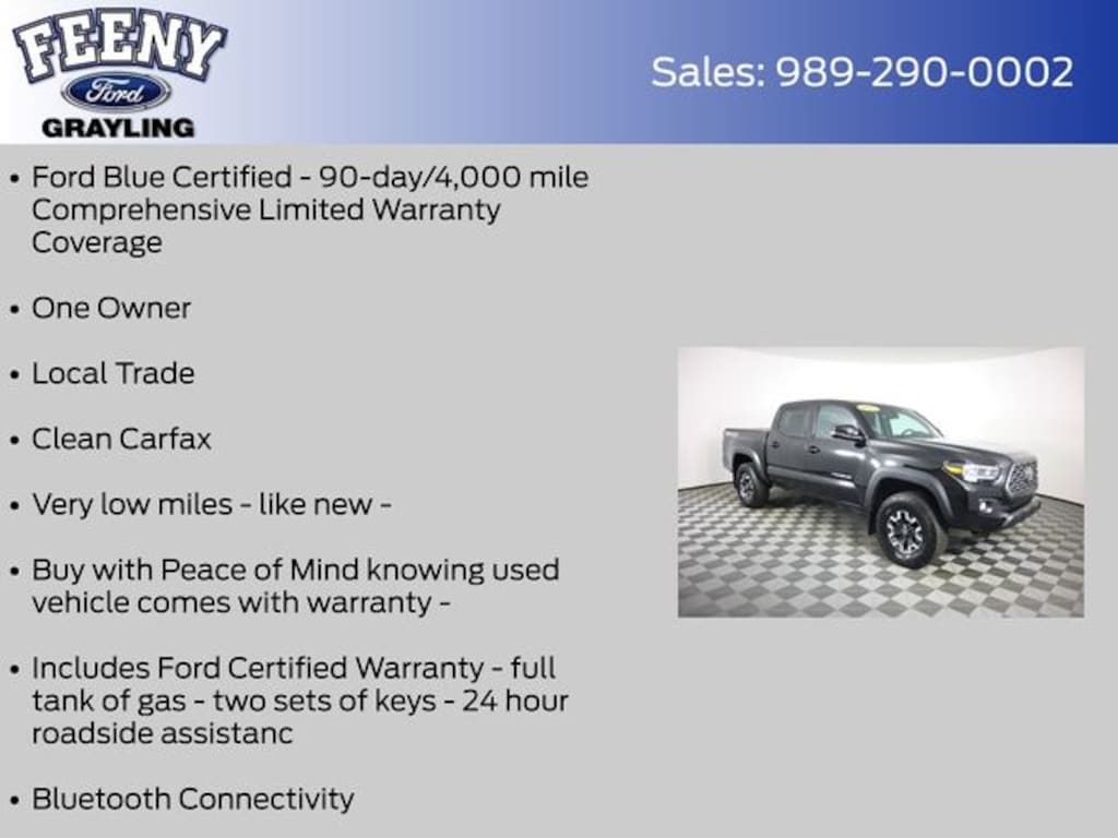 Used 2023 Toyota Tacoma TRD Off-Road Truck