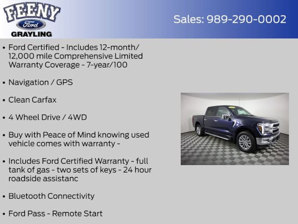 Used 2024 Ford F-150 Lariat Truck