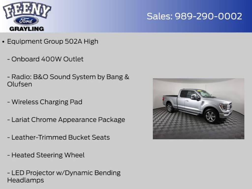 Used 2022 Ford F-150 Lariat Truck