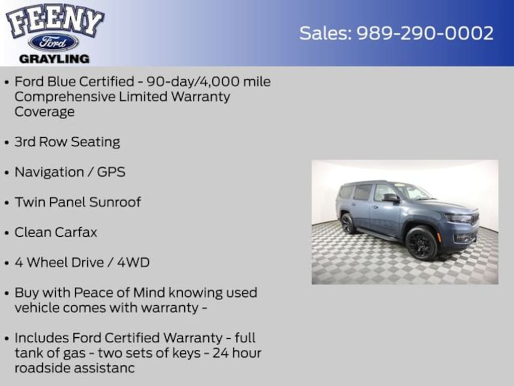 Used 2024 Jeep Wagoneer Series II SUV
