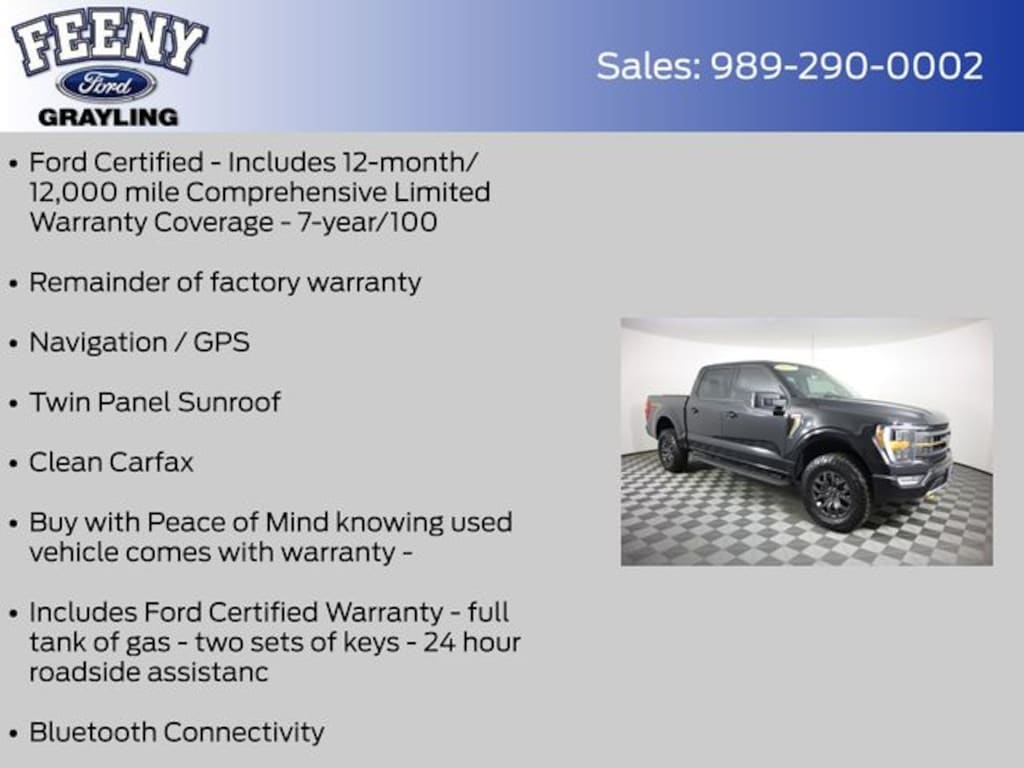 Used 2023 Ford F-150 Tremor Truck